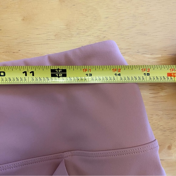 Savvi Pink Ruffle Skort – Built-In Shorts Activewear Size M - Picture 8 of 9